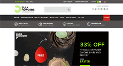 Desktop Screenshot of bulkpowders.co.uk