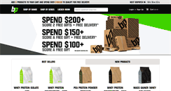 Desktop Screenshot of bulkpowders.com.au